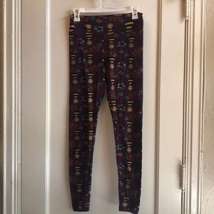 LuLaRoe OS bumblebee leggings